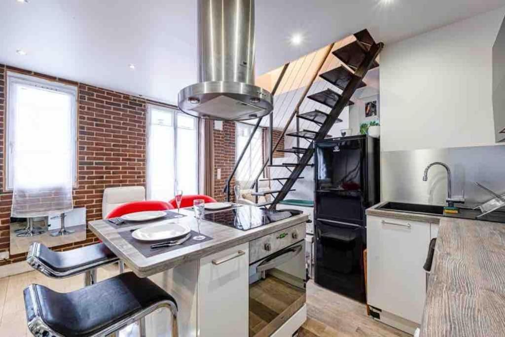 Duplex 45M2 -Zac L'Oreal - Palais De Justice Paris 克利希 外观 照片